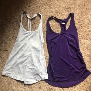 Bundle: Two Old Navy Go Dry Active Tanks